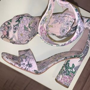 Floral heels